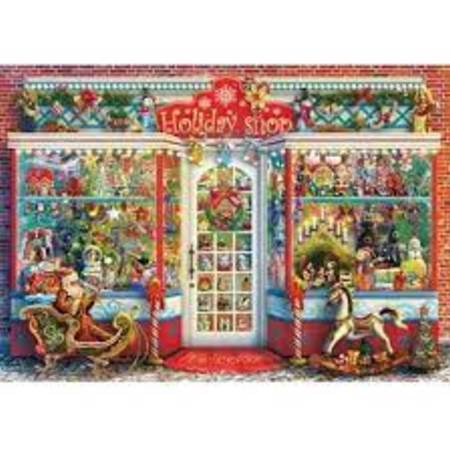 Wooden Jigsaw Puzzle - Holiday Shop - 250 Pieces