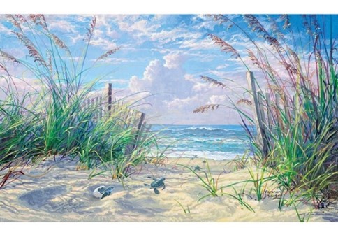 Wooden Jigsaw Puzzle - Into The Sea (990506)  - 500 Pieces Wentworth