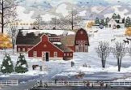 Wooden Jigsaw Puzzle- Winter At The Farm - 500 Piece Corgi Wooden Jigsaw Puzzle