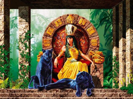 Jigsaw Puzzle - Aztec Queen - 1000 Pieces Clementoni
