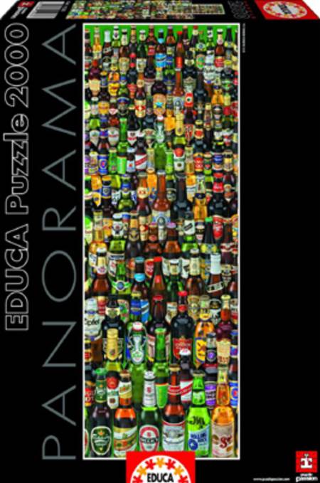 Jigsaw Puzzle - Beers - 2000 Pieces Educa