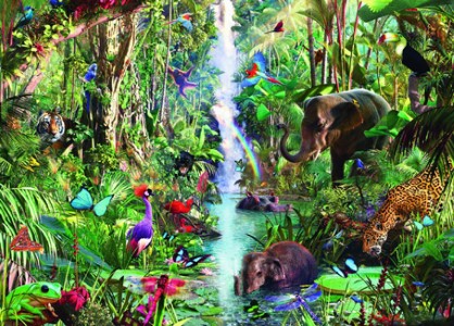 Jigsaw Puzzle - In the Jungle - 9000 Pieces Ravensburger
