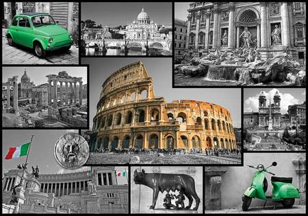 Jigsaw Puzzle - Rome - Collage (10350)