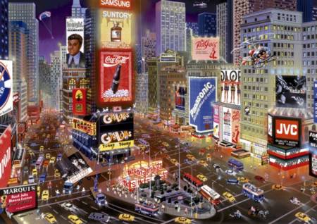 Jigsaw Puzzle - Times Square (16325) - 8000 Pieces Educa
