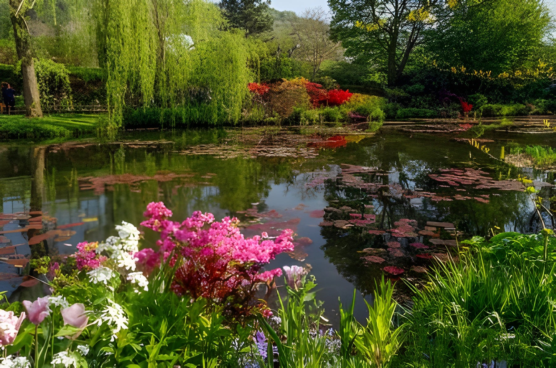 Lily Pond in Monet's Garden