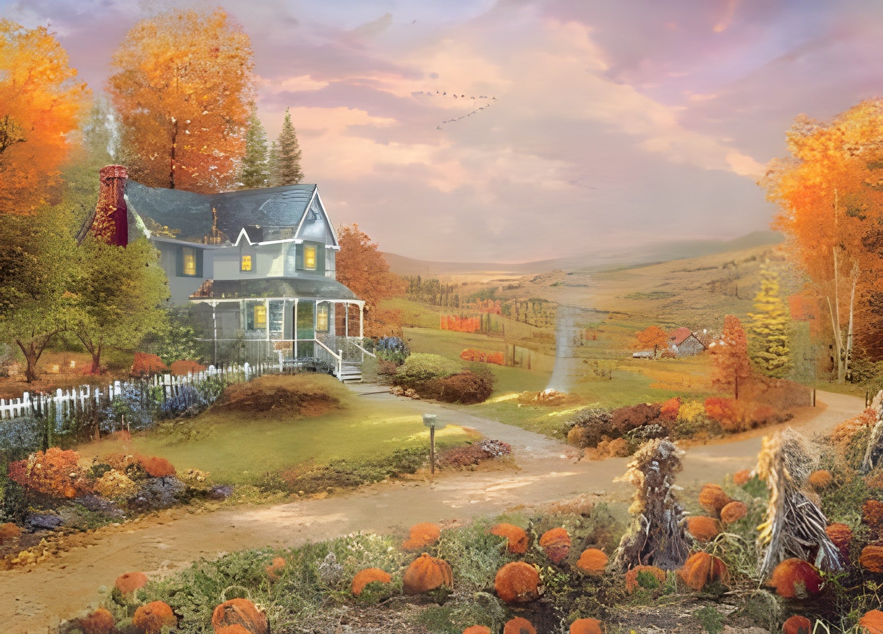 Autumn at Apple Hill (3310-90) - 1000 Pieces Ceaco