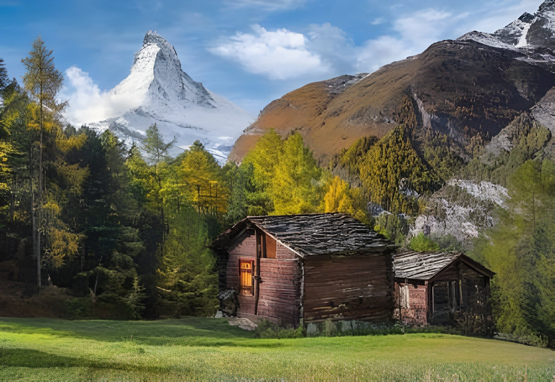 Fascination with Matterhorn – 2000 Piece Puzzle (Clementoni