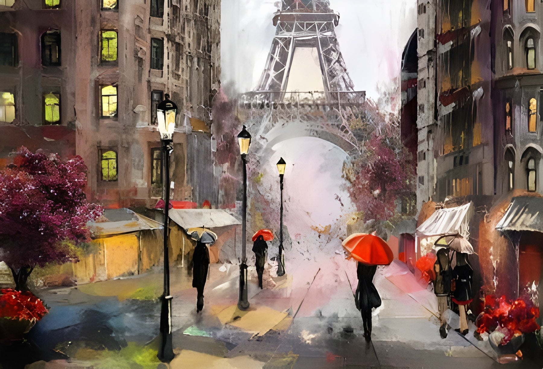 Rainy Day in Paris