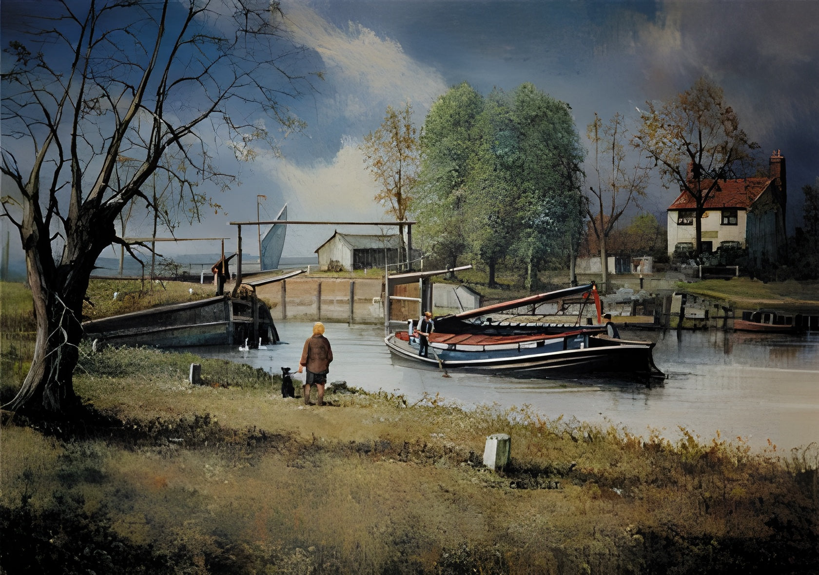 Low Tide at Geldeston