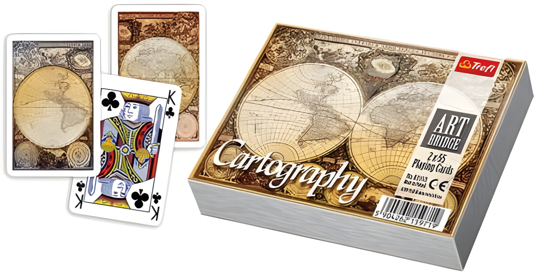 Playing Cards - Cartography –  Piece Puzzle (Trefl)
