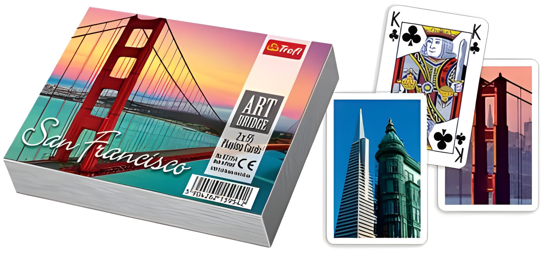 Playing Cards - San Francisco –  Piece Puzzle (Trefl)