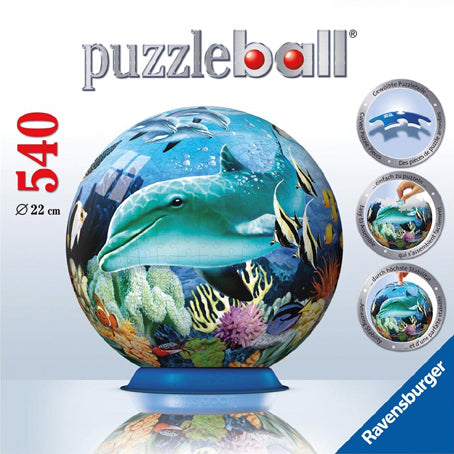 Underwater World – 540 Piece 3D Puzzle (Ravensburger)