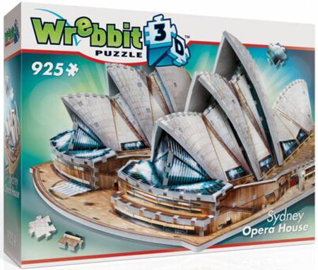 3D Jigsaw Puzzle - Sydney Opera House - Wrebbit