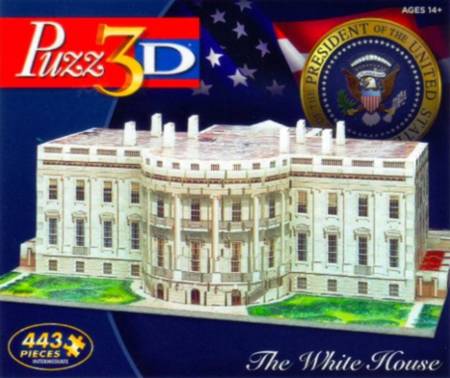 3D Jigsaw Puzzle - The White House