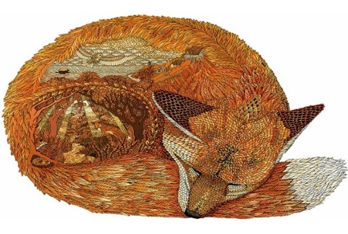 Wooden Jigsaw Puzzle - Autumnal Fox (960106) - 250 Pieces Wentworth