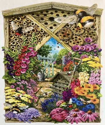 Wooden Jigsaw Puzzle - Bee & Bee (950106) - 250 Pieces Wentworth
