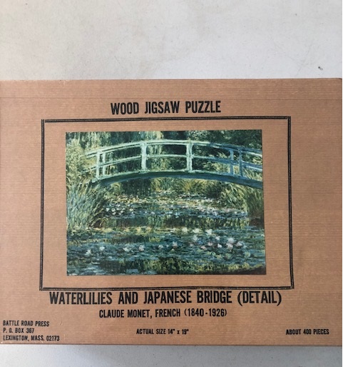 Jigsaw Puzzle - Collector Waterlilies and Japanese Bridge