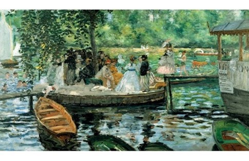 Wooden Jigsaw Puzzle - La Grenouillere (1020412)  - 500 Pieces Wentworth