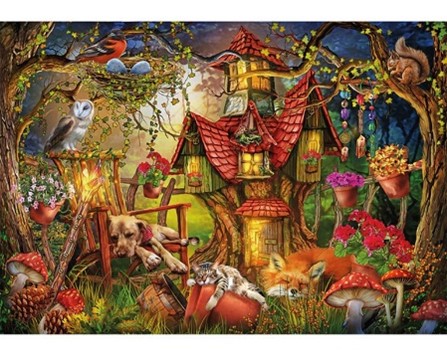 Wooden Jigsaw Puzzle - Sleepy Time (1001304)  - 250 Pieces Wentworth