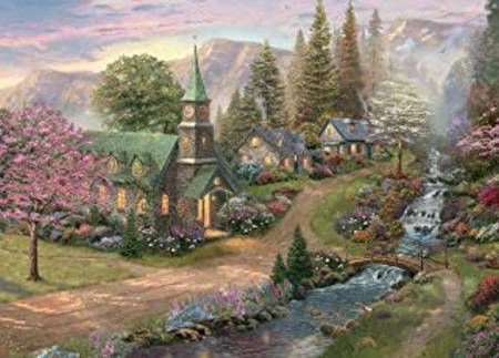 Jigsaw Puzzle - Sunday Morning Chapel 331086 - 1000 Pieces Ceaco