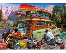 Wooden Jigsaw Puzzle - The Vacation (983408)  - 250 Pieces Wentworth