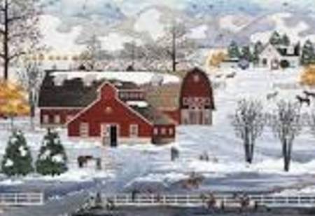 Wooden Jigsaw Puzzle- Winter At The Farm - 500 Piece Corgi Wooden Jigsaw Puzzle