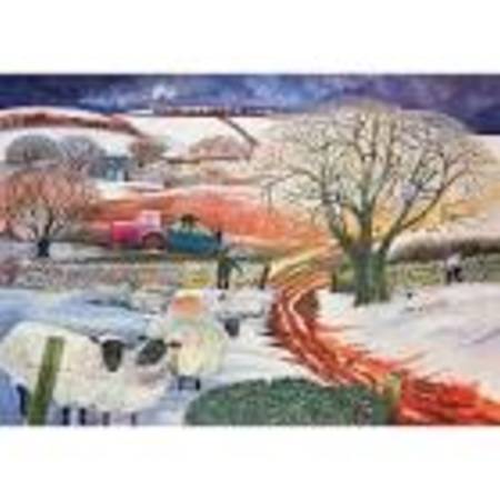 Wooden Jigsaw Puzzle - Winter Woolies (931303) - 500 Pieces