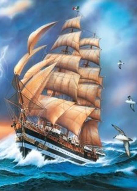 Jigsaw Puzzle - Amerigo Vespucci (#31481)  - 1000 Pieces Clementoni