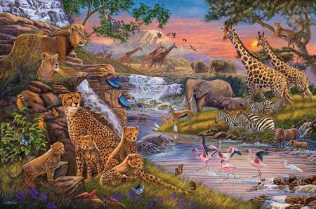 Jigsaw Puzzle - Animal Kingdom (16465) - 3000 Pieces Ravensburger