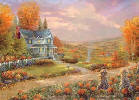 Jigsaw Puzzle - Autumn at Apple Hill (3310-90) - 1000 Pieces Ceaco