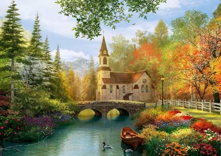 Jigsaw Puzzle - Autumn Nostalgia - 4000 Pieces Trefl