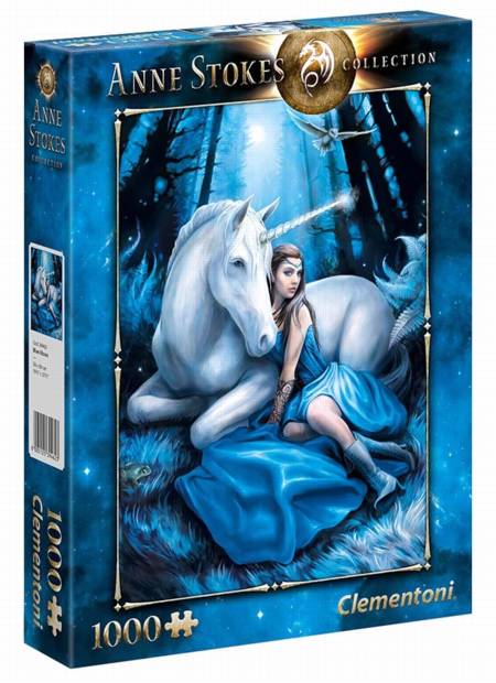 Jigsaw Puzzle - Blue Moon (#39462) - 1000 Pieces Clementoni