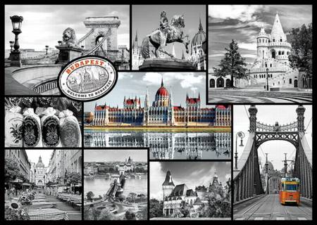 Jigsaw Puzzle - Budapest - Collage (10347)