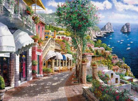 Jigsaw Puzzle - Capri (39257) - 1000 Pieces Clementoni