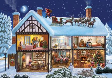 Wentworth wooden sales puzzles christmas