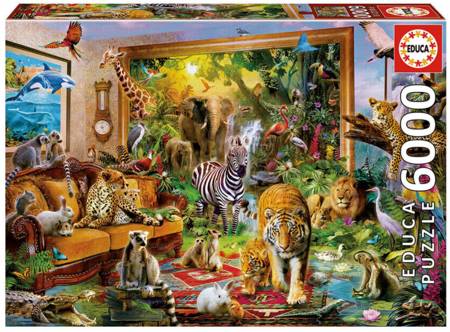 Jigsaw Puzzle - Entering the Bedroom (#17679) - 6000 Pieces Educa