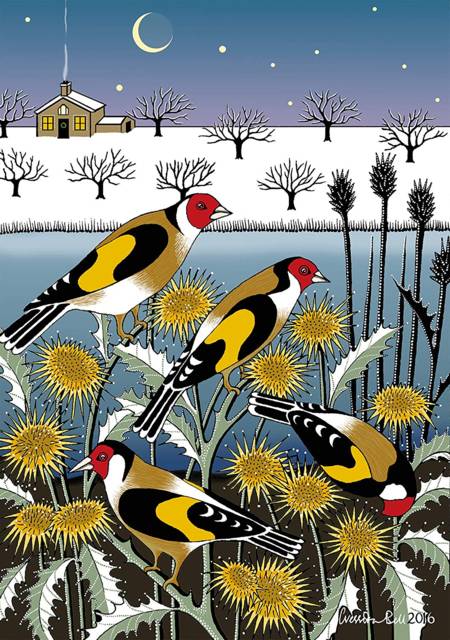 Wooden Jigsaw Puzzle - Goldfinch Garden (851706) - 250 Pieces Wentworth