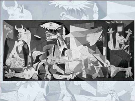 Jigsaw Puzzle - Guernica (#2801N14572G) - 1000 Pieces Ricordi