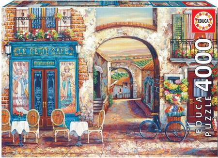 Jigsaw Puzzle - Le Petit Cafe (#18014) - 4000 Pieces Educa