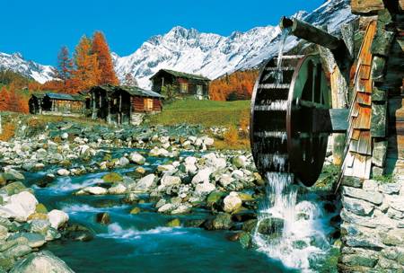 Jigsaw Puzzle - Lotschen Valley (10239)