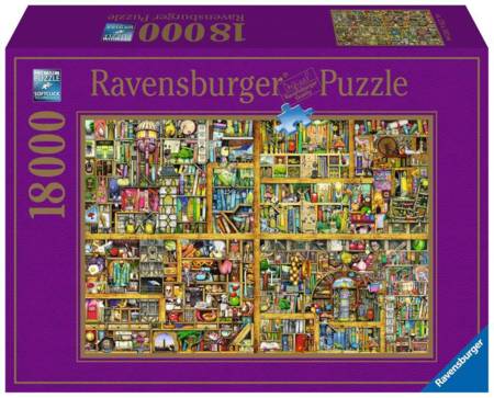 Jigsaw Puzzle - Magical Bookcase (17825) - 18000 Pieces Ravensburger