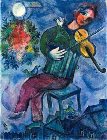 Jigsaw Puzzle -Marc chagall Le Violiniste - 1000 Pieces Ricordi