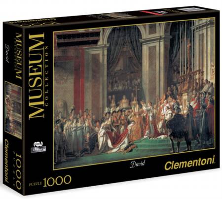 Jigsaw Puzzle - David: Napoleon (#31416) - 1000 Pieces Clementoni