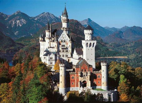 Jigsaw Puzzle - Neuschwanstein Castle (#34508) - 4000 Pieces  Clementoni