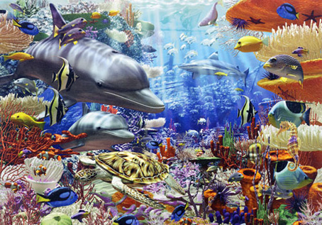 Jigsaw Puzzle - Oceanic Wonders (#17027) - 3000 Pieces Ravensburger