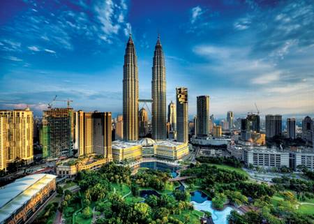 Jigsaw Puzzle - Petronas Twin Towers (27075)