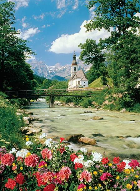 Jigsaw Puzzle - Ramsau, Bavarian Alps (33019)