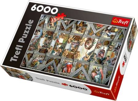 Jigsaw Puzzle - Sistine Chapel (65000) - 6000 Pieces Trefl