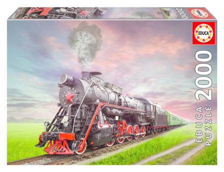 Jigsaw Puzzle - Steam Train (18503) - 2000 Pieces Educa