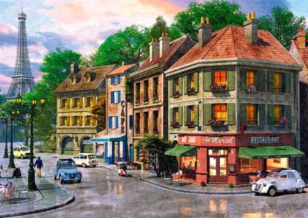 Jigsaw Puzzle - Street of Paris (65001) - 6000 Pieces Trefl